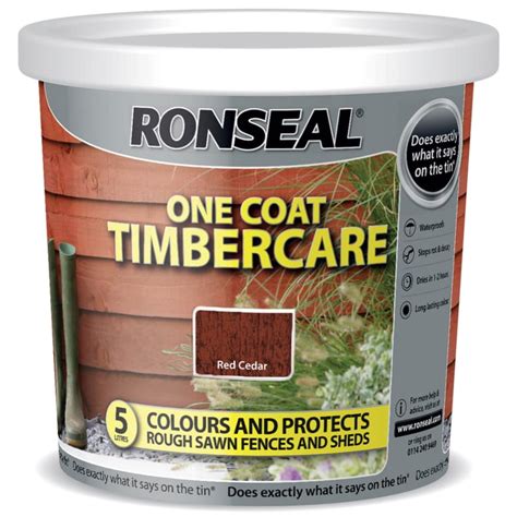 ronseal paint b&m.